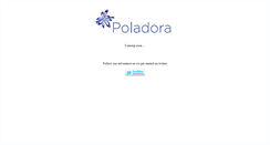 Desktop Screenshot of poladora.com
